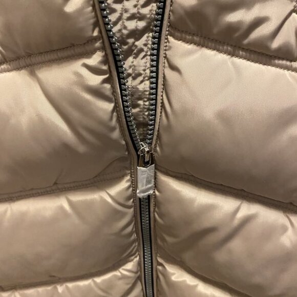 New Point Zero Faux Fur-Trim Hooded Puffer Jacket - Picture 10 of 16